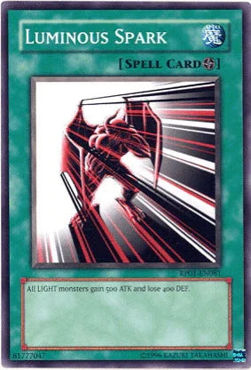 Common, Field Spell, Retro Pack 1, Spell, Unlimited Luminous Spark [RP01-EN081] Common - Trading Card World