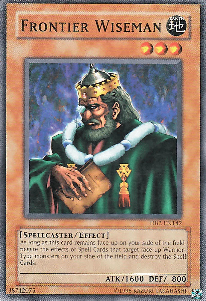 Common, Dark Beginning 2, Earth, Effect Monster, Spellcaster, Unlimited Frontier Wiseman [DB2-EN142] Common - Trading Card World