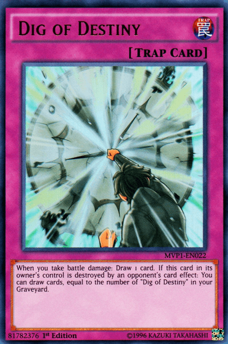 1st Edition, Normal Trap, The Dark Side of Dimensions Movie Pack, Trap, Ultra Rare, Unlimited Dig of Destiny [MVP1-EN022] Ultra Rare - Trading Card World