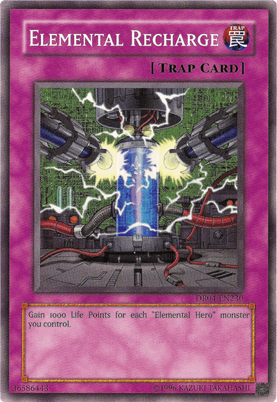 Common, Dark Revelation Volume 4, Normal Trap, Trap, Unlimited Elemental Recharge [DR04-EN230] Common - Trading Card World