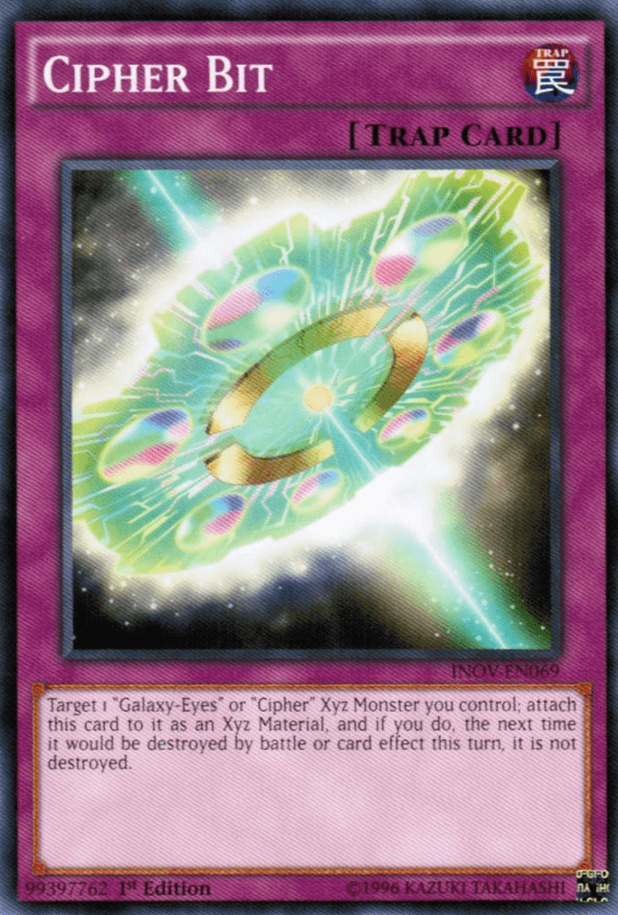 1st Edition, Common, Invasion: Vengeance, Normal Trap, Trap, Unlimited Cipher Bit [INOV-EN069] Common - Trading Card World