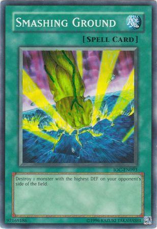 Common, Invasion of Chaos, Normal Spell, Spell, Unlimited Smashing Ground [IOC-EN093] Common - Trading Card World