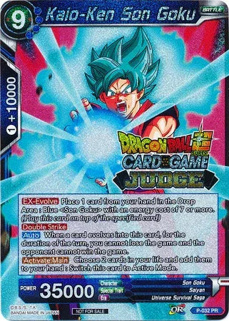 Kaio-Ken Son Goku (P-032) [Judge Promotion Cards]