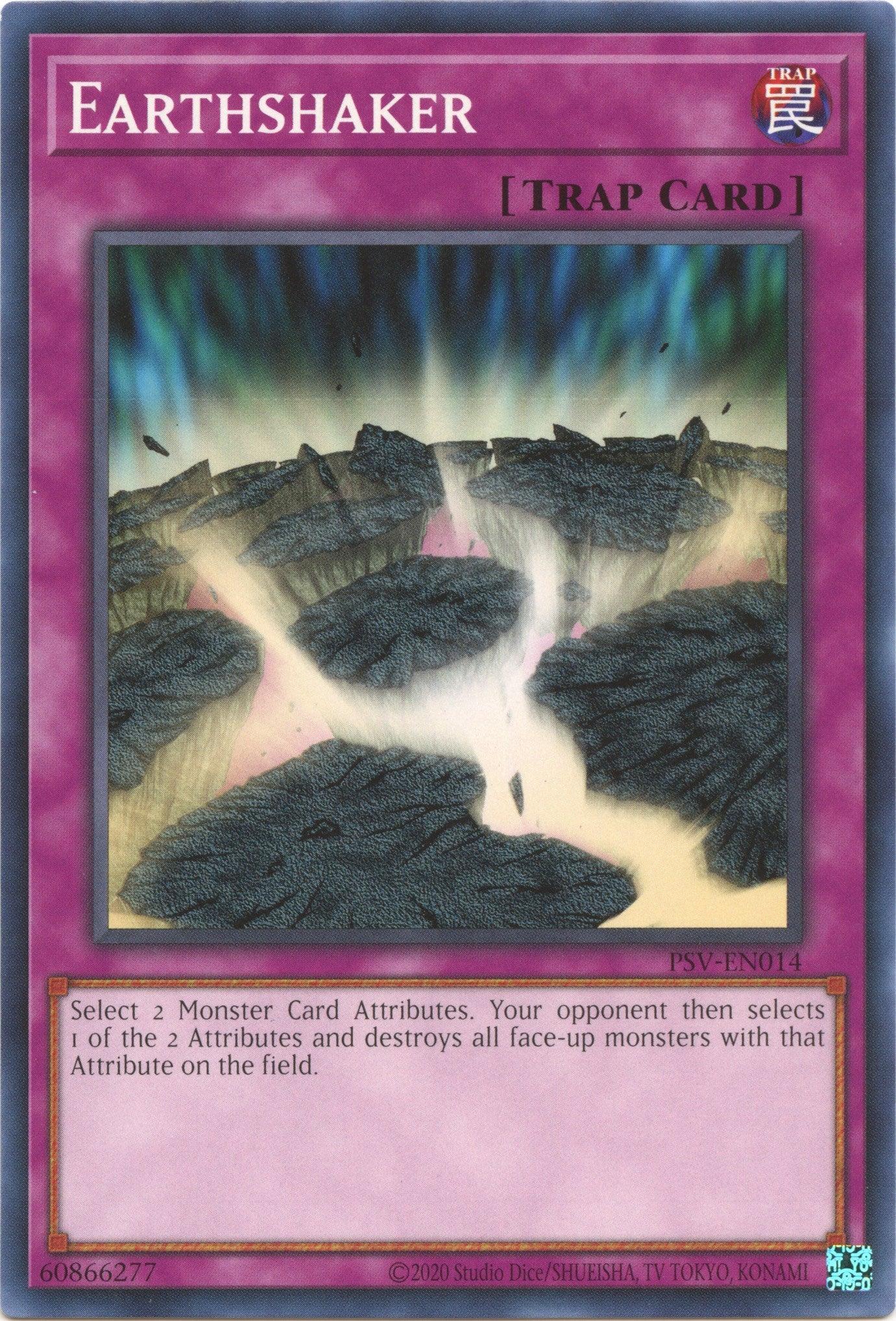 Common, Normal Trap, Pharaoh's Servant (25th Anniversary Edition), Trap, Unlimited Earthshaker (25th Anniversary) [PSV-EN014] Common - Trading Card World