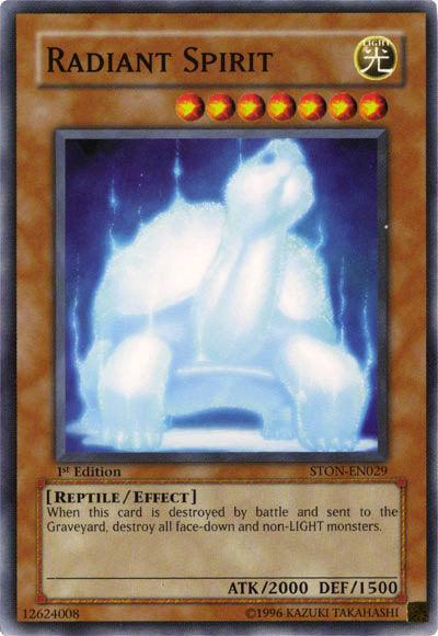 1st Edition, Common, Effect Monster, Light, Reptile, Strike of Neos, Unlimited Radiant Spirit [STON-EN029] Common - Trading Card World