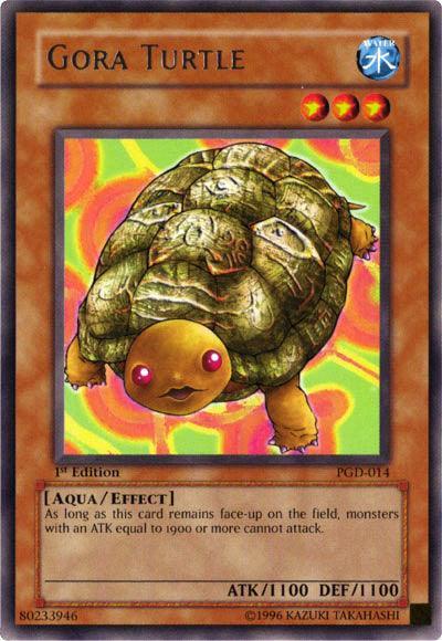 1st Edition, Aqua, Effect Monster, Pharaonic Guardian, Rare, Unlimited, Water Gora Turtle [PGD-014] Rare - Trading Card World