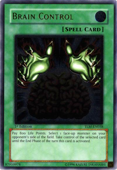 1st Edition, Normal Spell, Spell, The Lost Millennium, Ultimate Rare, Unlimited Brain Control [TLM-EN038] Ultimate Rare - Trading Card World