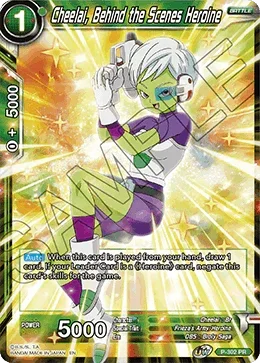 Cheelai, Behind the Scenes Heroine (P-302) [Tournament Promotion Cards]