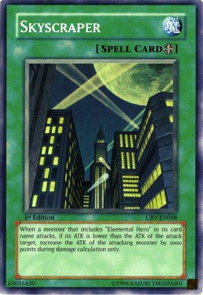 1st Edition, Cybernetic Revolution, Field Spell, Spell, Super Rare, Unlimited Skyscraper [CRV-EN048] Super Rare - Trading Card World