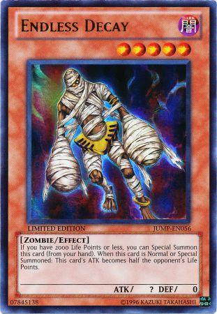 Dark, Effect Monster, Limited, Shonen Jump Magazine Promos, Ultra Rare, Zombie Endless Decay [JUMP-EN056] Ultra Rare - Trading Card World