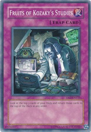 Common, Dark Revelation Volume 3, Normal Trap, Trap, Unlimited Fruits of Kozaky's Studies [DR3-EN113] Common - Trading Card World