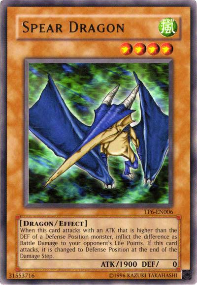 Dragon, Effect Monster, Rare, Tournament Pack 6, Unlimited, Wind Spear Dragon [TP6-EN006] Rare - Trading Card World