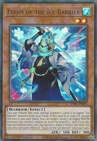 1st Edition, Effect Monster, Structure Deck: Freezing Chains, Ultra Rare, Warrior, Water Zuijin of the Ice Barrier [SDFC-EN005] Ultra Rare - Trading Card World