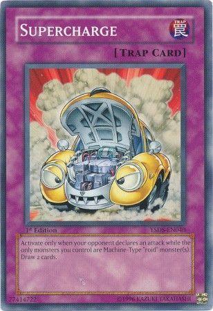 1st Edition, Common, Normal Trap, Starter Deck: Syrus Truesdale, Trap, Unlimited Supercharge [YSDS-EN040] Common - Trading Card World