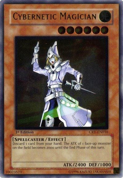 1st Edition, Cybernetic Revolution, Effect Monster, Light, Spellcaster, Ultimate Rare, Unlimited Cybernetic Magician [CRV-EN016] Ultimate Rare - Trading Card World