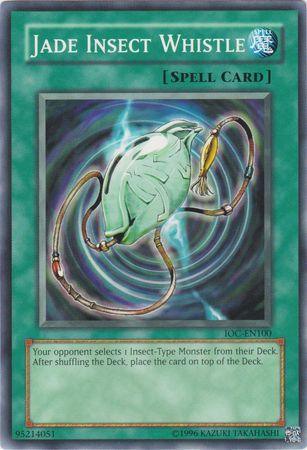 Common, Invasion of Chaos, Normal Spell, Spell, Unlimited Jade Insect Whistle [IOC-EN100] Common - Trading Card World