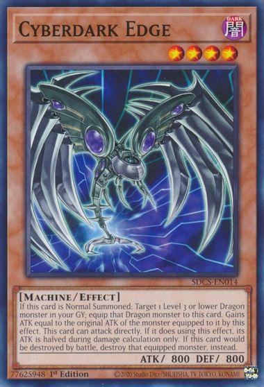 1st Edition, Common, Cyber Strike, Dark, Effect Monster, Machine, Unlimited Cyberdark Edge [SDCS-EN014] Common - Trading Card World