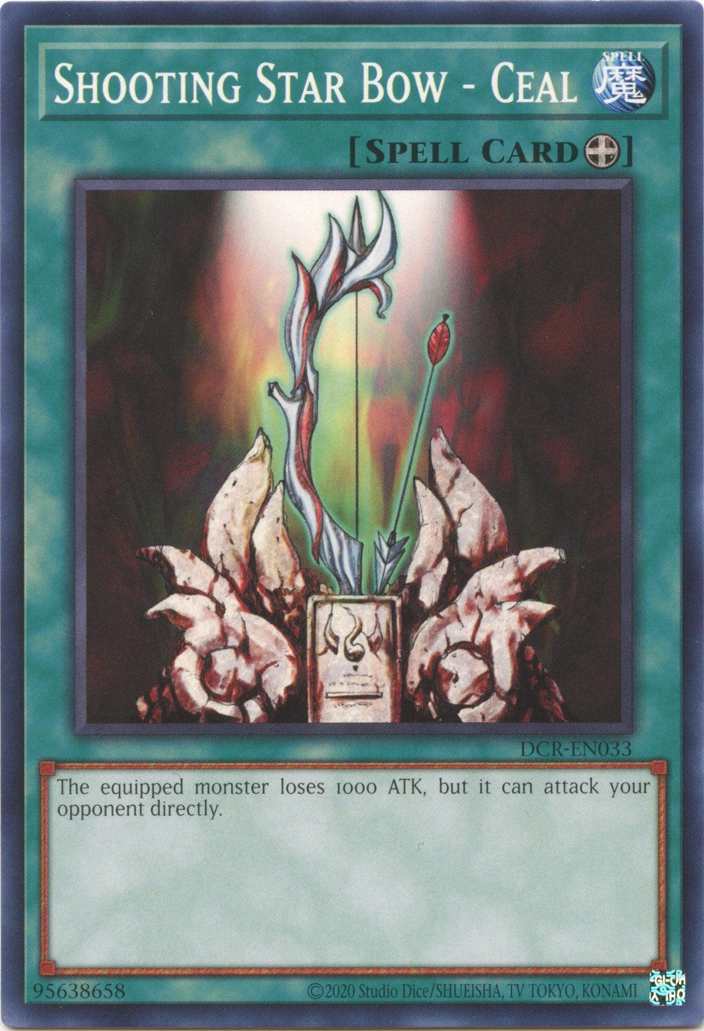 Common, Dark Crisis (25th Anniversary Edition), Equip Spell, Spell, Unlimited Shooting Star Bow - Ceal (25th Anniversary) [DCR-EN033] Common - Trading Card World