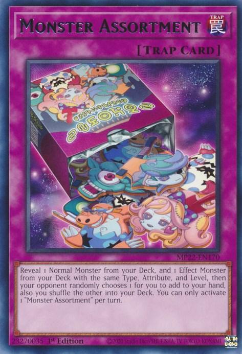 1st Edition, 2022 Tin of the Pharaoh's Gods, Normal Trap, Rare, Trap Monster Assortment [MP22-EN170] Rare - Trading Card World