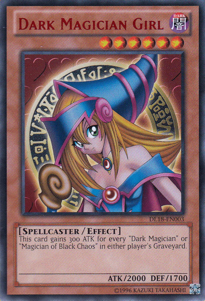 Dark, Duelist League Promo, Effect Monster, Rare, Spellcaster, Unlimited Dark Magician Girl (Red) [DL18-EN003] Rare - Trading Card World