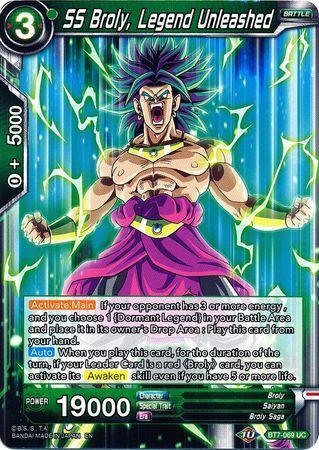 SS Broly, Legend Unleashed (BT7-069) [Assault of the Saiyans]
