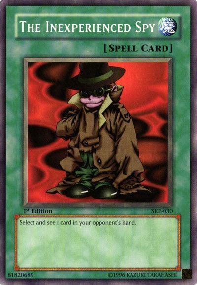1st Edition, Common, Normal Spell, Spell, Starter Deck: Kaiba Evolution, Unlimited The Inexperienced Spy [SKE-030] Common - Trading Card World
