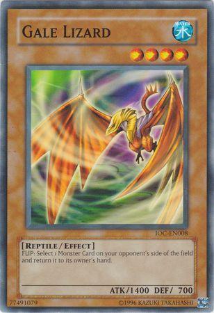 Common, Effect Monster, Invasion of Chaos, Reptile, Unlimited, Water Gale Lizard [IOC-EN008] Common - Trading Card World