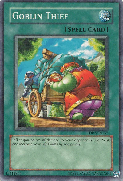 Common, Dark Revelation Volume 2, Normal Spell, Spell, Unlimited Goblin Thief [DR2-EN157] Common - Trading Card World