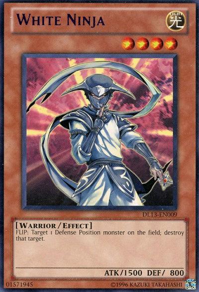 Duelist League Promo, Effect Monster, Light, Rare, Unlimited, Warrior White Ninja (Purple) [DL13-EN009] Rare - Trading Card World