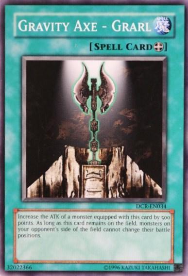 Common, Dark Crisis, Equip Spell, Spell, Unlimited Gravity Axe - Grarl [DCR-EN034] Common - Trading Card World