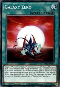 1st Edition, Common, Equip Spell, Legendary Duelists: Season 2, Spell Galaxy Zero [LDS2-EN055] Common - Trading Card World