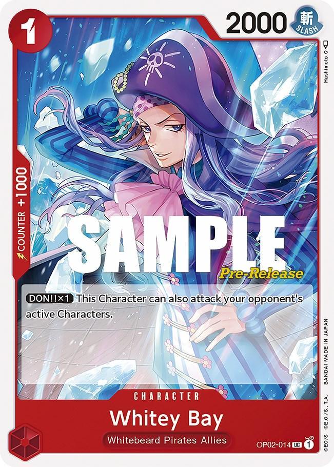 Character, Paramount War, Paramount War Pre-Release Cards, Uncommon, Whitebeard Pirates Allies Whitey Bay [Paramount War Pre-Release Cards] - Trading Card World