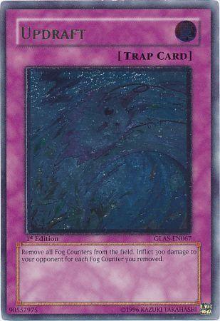1st Edition, Gladiator's Assault, Normal Trap, Trap, Ultimate Rare, Unlimited Updraft [GLAS-EN067] Ultimate Rare - Trading Card World