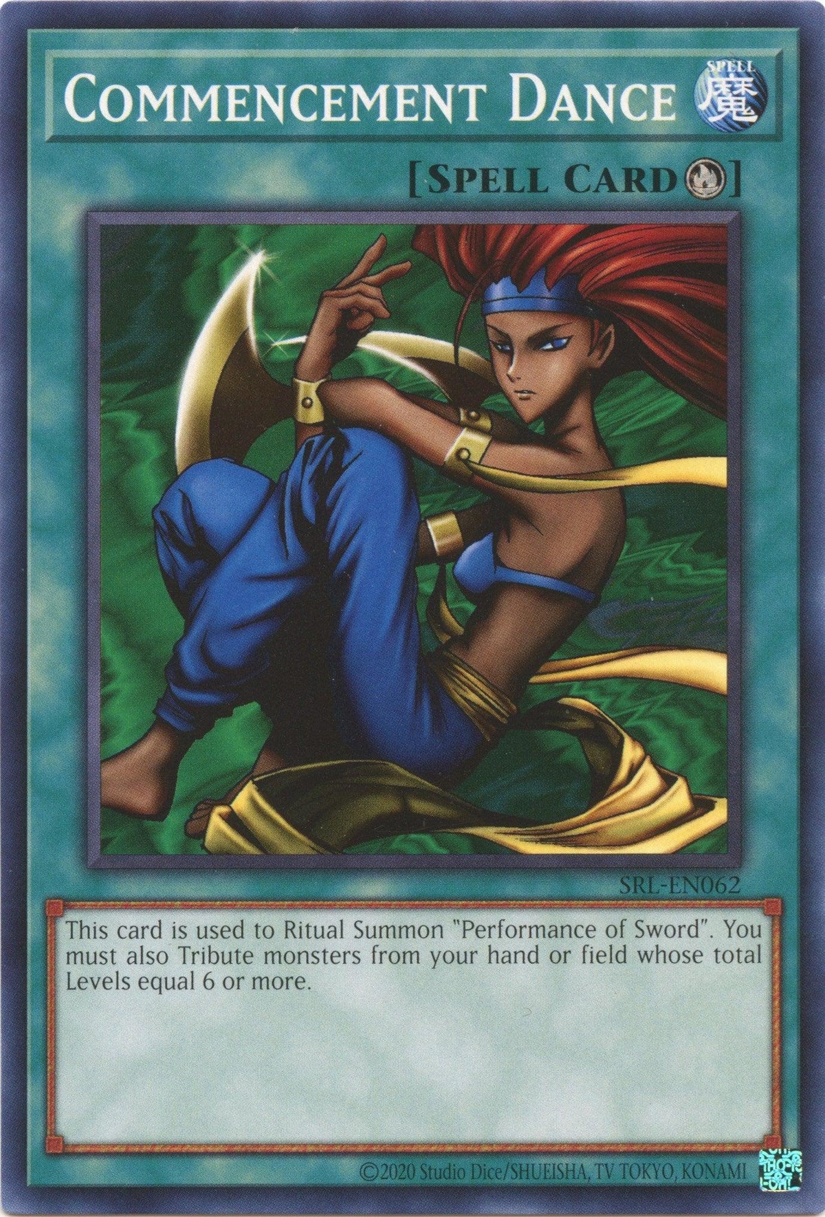 Common, Normal Spell, Spell, Spell Ruler (25th Anniversary Edition), Unlimited Commencement Dance (25th Anniversary) [SRL-EN062] Common - Trading Card World