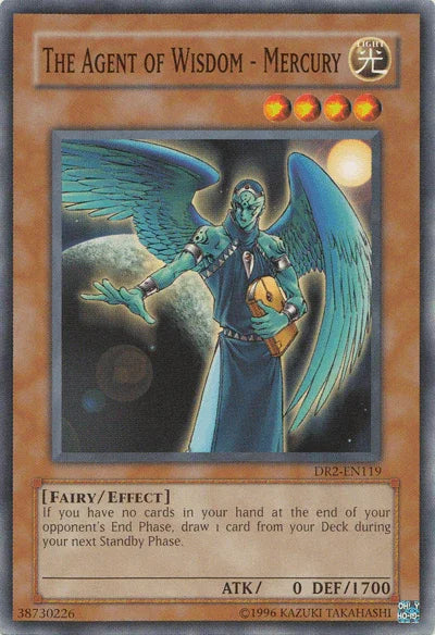 Common, Dark Revelation Volume 2, Effect Monster, Fairy, Light, Unlimited The Agent of Wisdom - Mercury [DR2-EN119] Common - Trading Card World