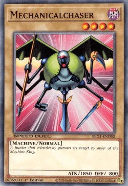 1st Edition, Common, Dark, Machine, Normal Monster, Speed Duel GX: Duel Academy Box Mechanicalchaser [SGX1-END02] Common - Trading Card World