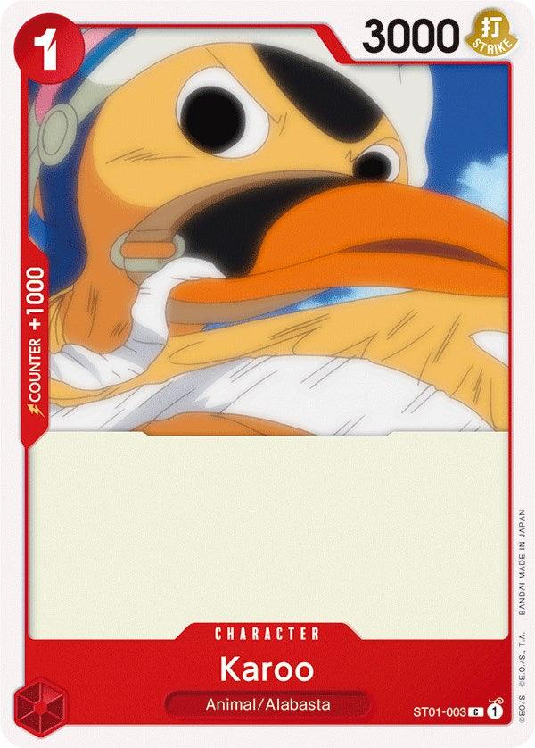 Alabasta, Animal, Character, Common, Starter Deck: Straw Hat Crew, Starter Decks Karoo [Starter Deck: Straw Hat Crew] - Trading Card World