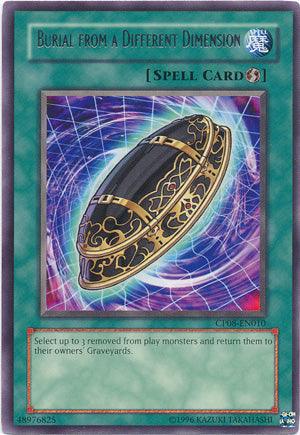 Champion Pack 8, Quick Play Spell, Rare, Spell, Unlimited Burial from a Different Dimension [CP08-EN010] Rare - Trading Card World