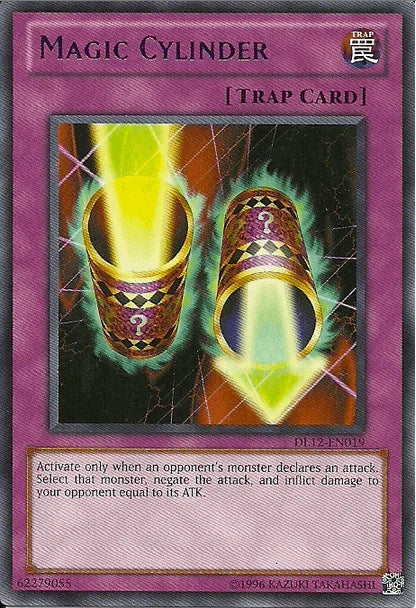 Duelist League Promo, Normal Trap, Rare, Trap, Unlimited Magic Cylinder (Purple) [DL12-EN019] Rare - Trading Card World