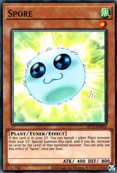 Common, OTS Tournament Pack 13, Plant, Tuner Monster, Unlimited, Wind Spore [OP13-EN016] Common - Trading Card World