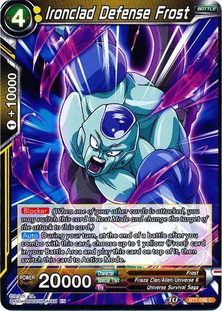 Ironclad Defense Frost (BT7-086) [Assault of the Saiyans]