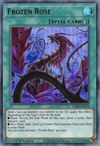 1st Edition, Legendary Duelists: Season 2, Quick-Play Spell, Spell, Ultra Rare Frozen Rose (Green) [LDS2-EN119] Ultra Rare - Trading Card World