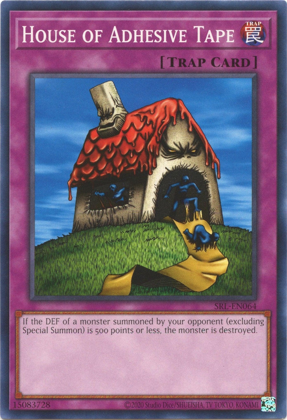 Common, Normal Trap, Spell Ruler (25th Anniversary Edition), Trap, Unlimited House of Adhesive Tape (25th Anniversary) [SRL-EN064] Common - Trading Card World