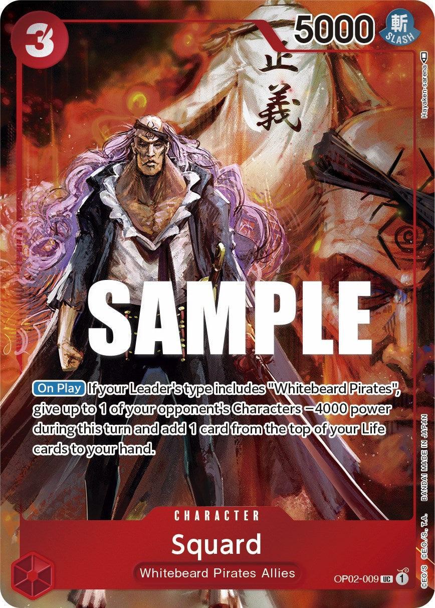 Character, Paramount War, Uncommon, Whitebeard Pirates Allies Squard (Box Topper) [Paramount War] - Trading Card World