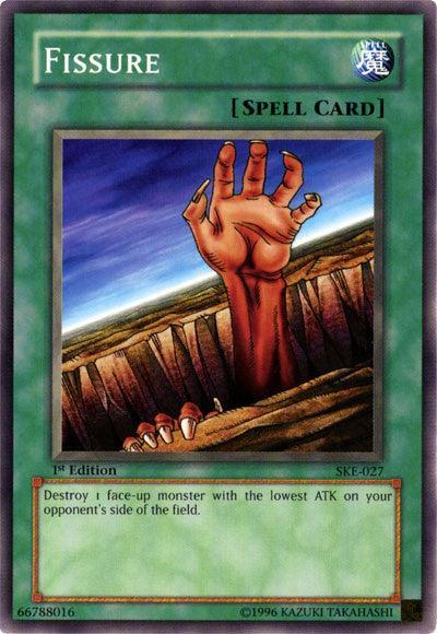 1st Edition, Common, Normal Spell, Spell, Starter Deck: Kaiba Evolution, Unlimited Fissure [SKE-027] Common - Trading Card World