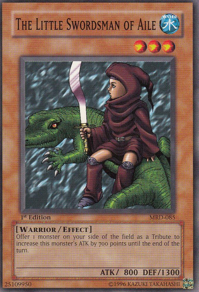 1st Edition, Common, Effect Monster, Metal Raiders, Unlimited, Warrior, Water The Little Swordsman of Aile [MRD-085] Common - Trading Card World