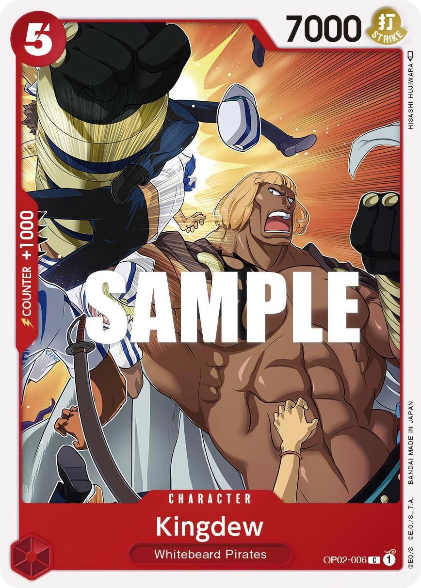 Character, Common, Paramount War, Whitebeard Pirates Kingdew [Paramount War] - Trading Card World