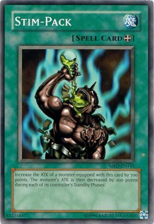 Equip Spell, Metal Raiders, Short Print, Spell, Unlimited Stim-Pack [MRD-EN141] Short Print - Trading Card World