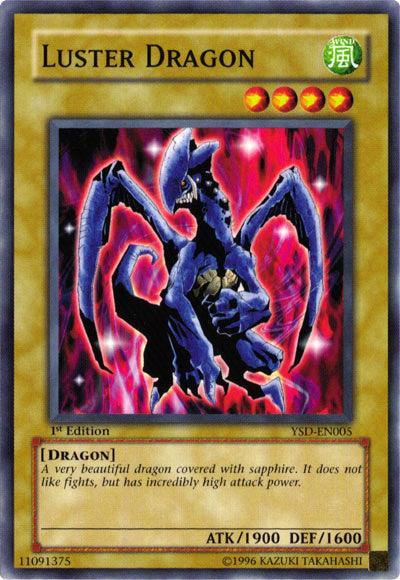 1st Edition, Common, Dragon, Normal Monster, Starter Deck 2006, Unlimited, Wind Luster Dragon [YSD-EN005] Common - Trading Card World