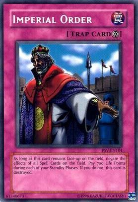 Continuous Trap, Pharaoh's Servant, Secret Rare, Trap, Unlimited Imperial Order [PSV-EN104] Secret Rare - Trading Card World